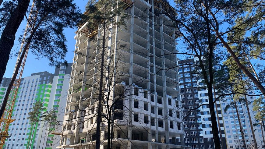 Фотозвіт з будмайданчика на початок лютого 2020 р.